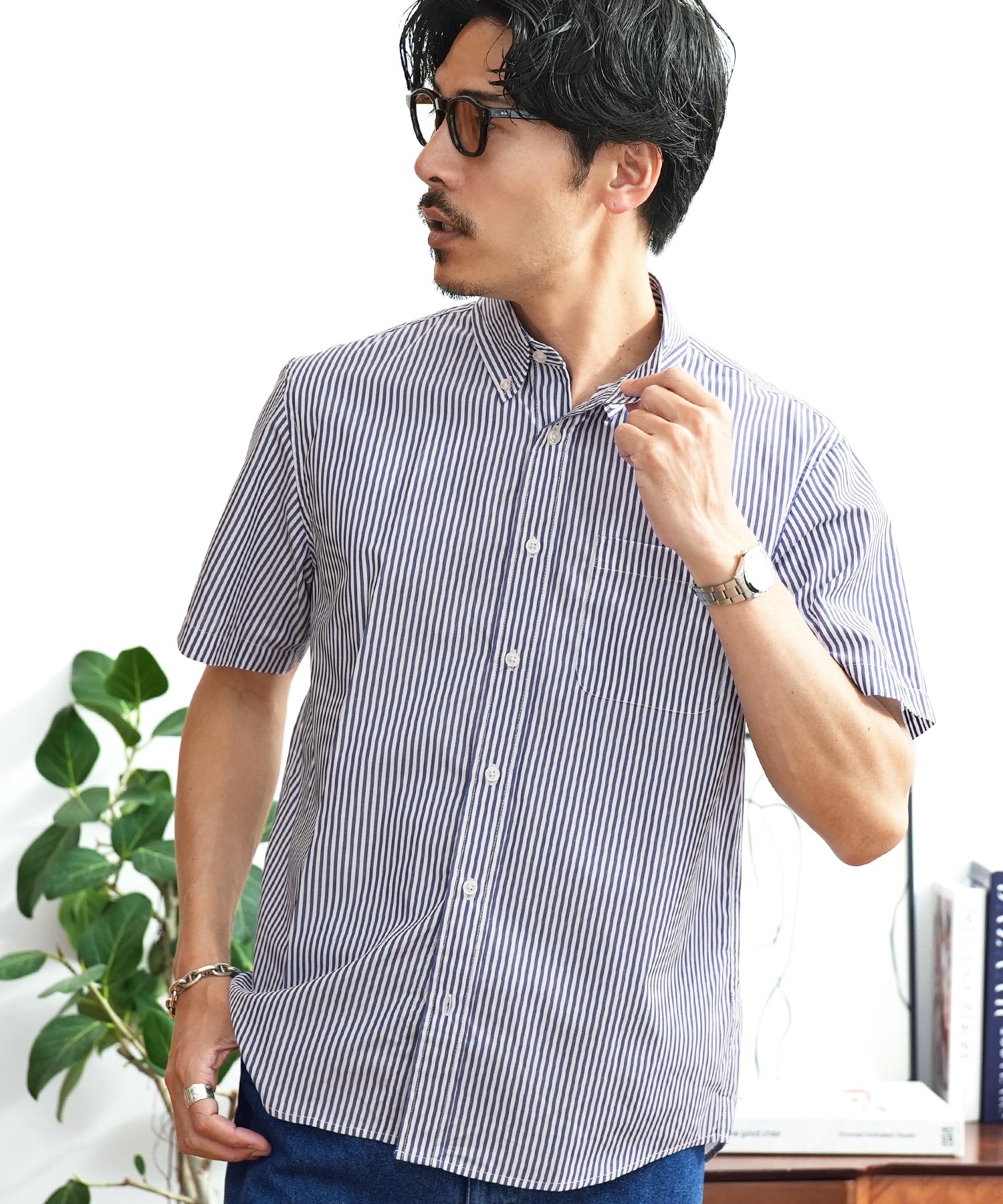JIGGYS SHOP（ジギーズショップ） シャツ メンズ トップス 半袖シャツ