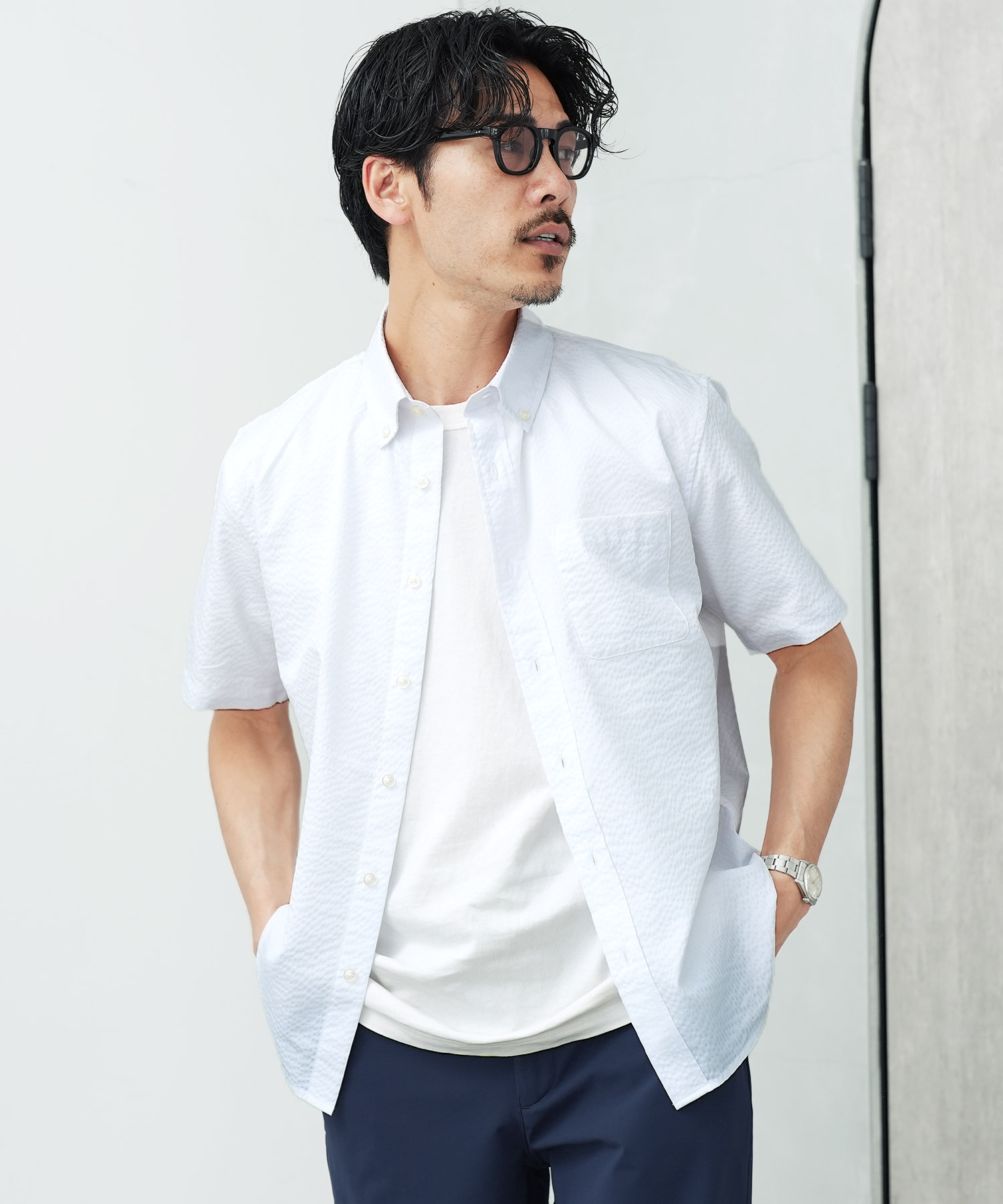 JIGGYS SHOP（ジギーズショップ） シャツ メンズ トップス 半袖シャツ