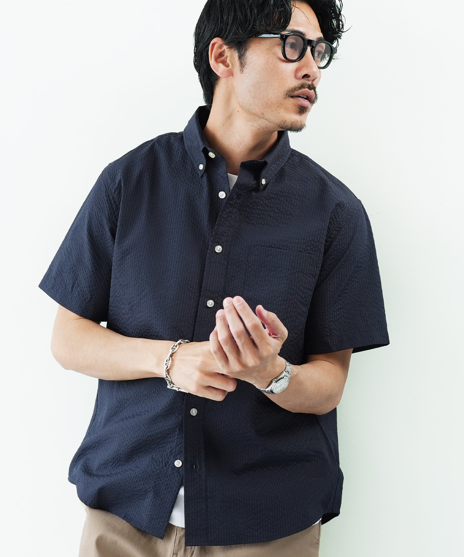 JIGGYS SHOP（ジギーズショップ） シャツ メンズ トップス 半袖シャツ