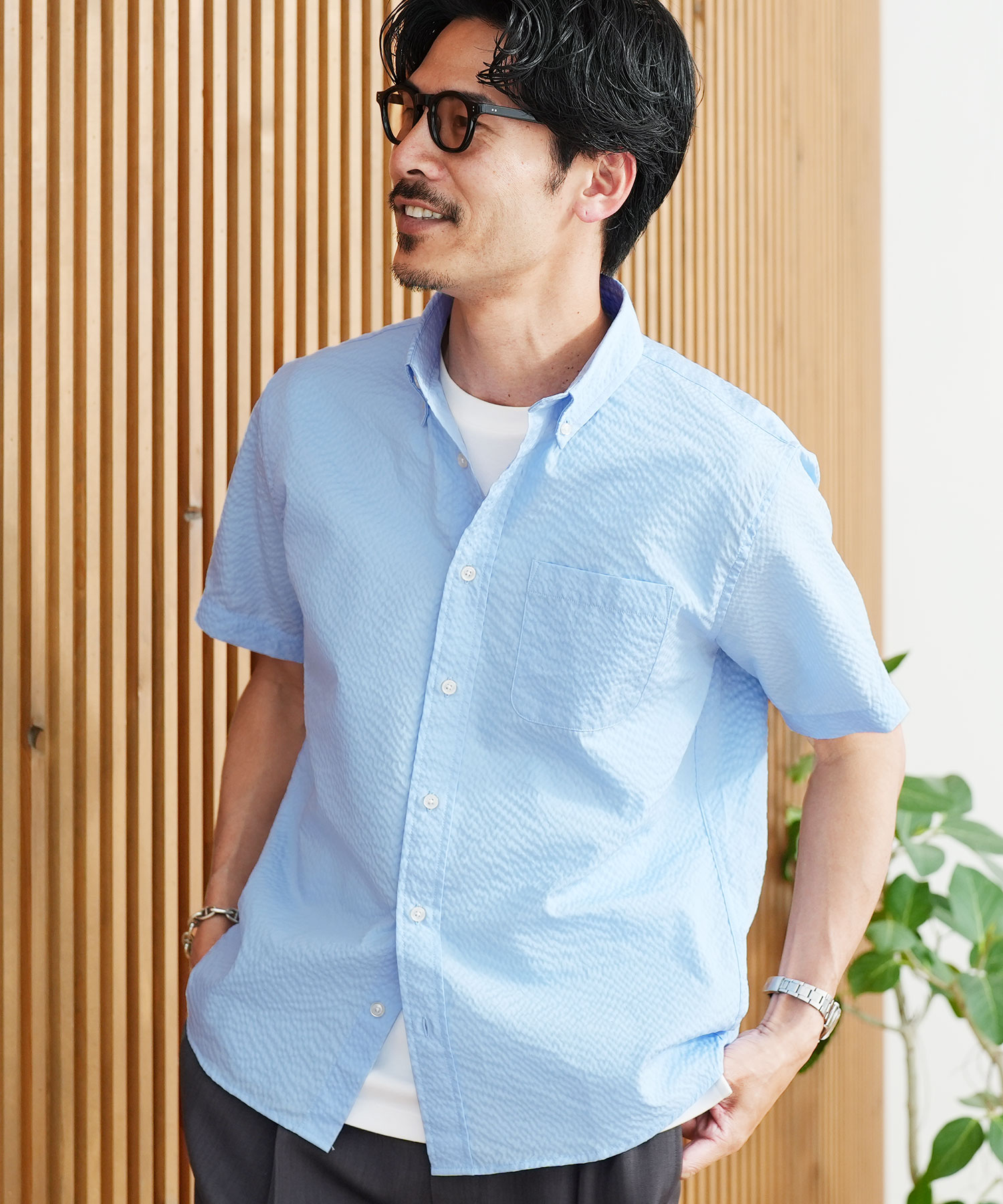 JIGGYS SHOP（ジギーズショップ） シャツ メンズ トップス 半袖シャツ