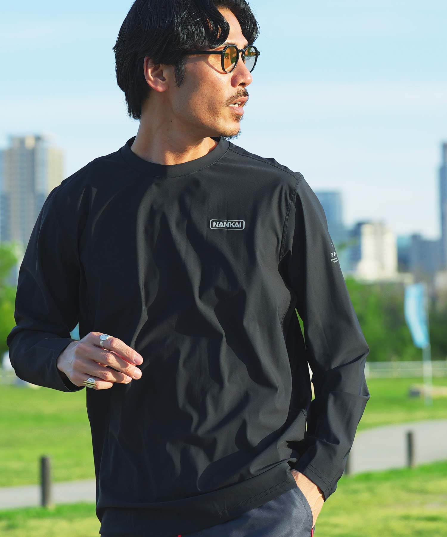 JIGGYS SHOP（ジギーズショップ） 南海部品コラボ ロンT Tシャツ