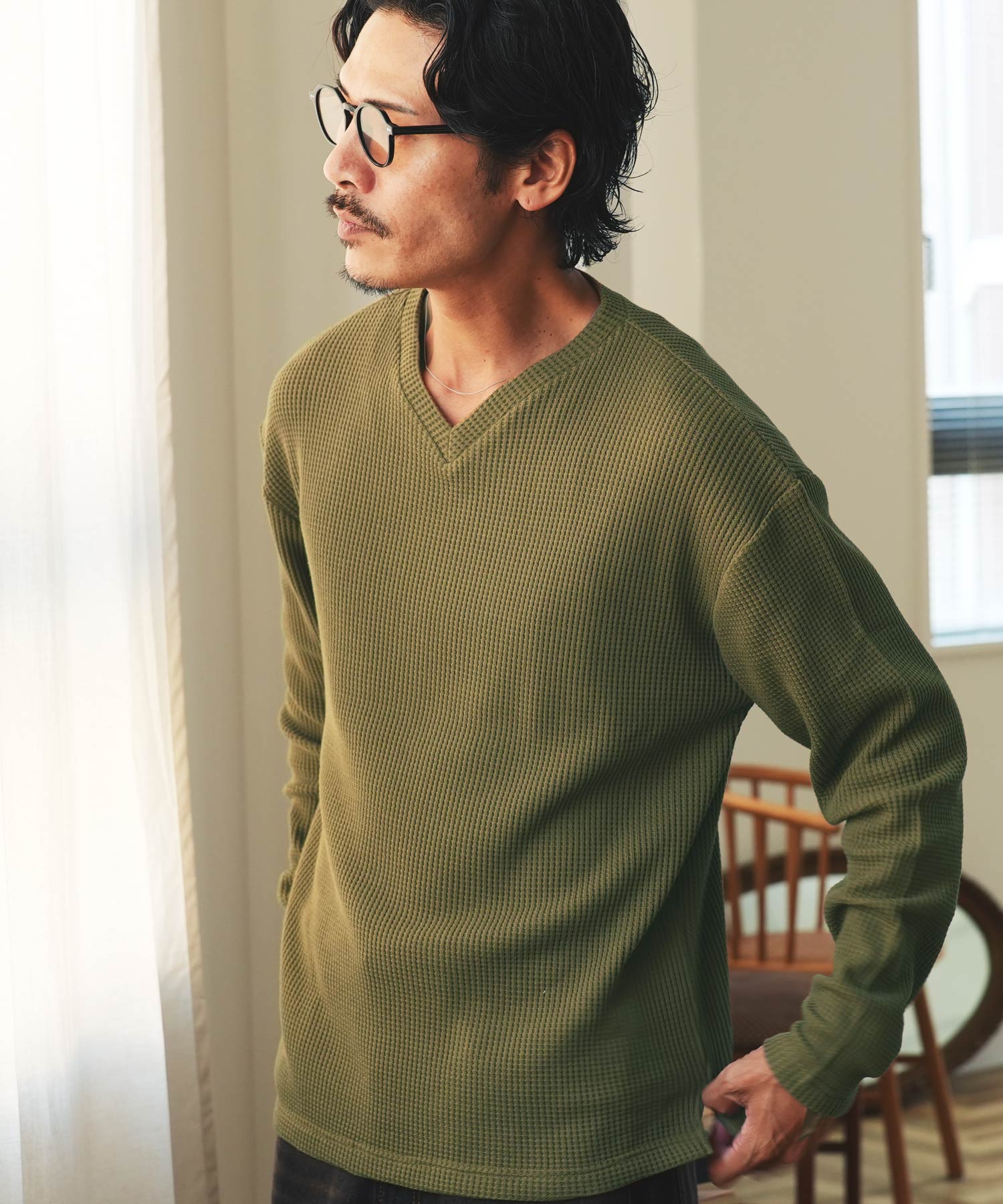 JIGGYS SHOP（ジギーズショップ） ロンT Tシャツ メンズ トップス