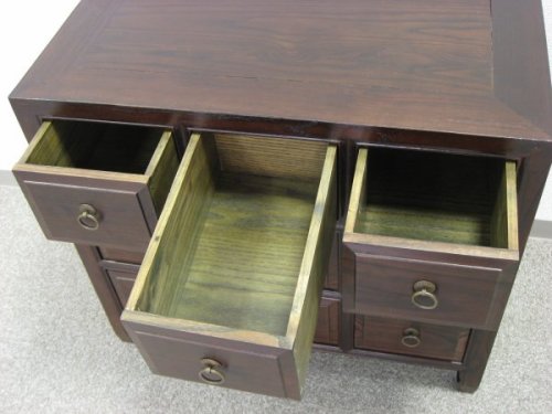 アンティーク　収納棚　アジア　中国家具　棚　家具　チェスト　レトロ 中国家具 F073 アジアン家具 アンティーク調 チェスト 薬棚 送料無料