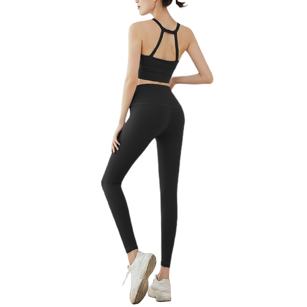 ヨガウェア セットアップ レギンス スポーツブラ カップ付き 上下セット フィットネス VeroMan |  | 03