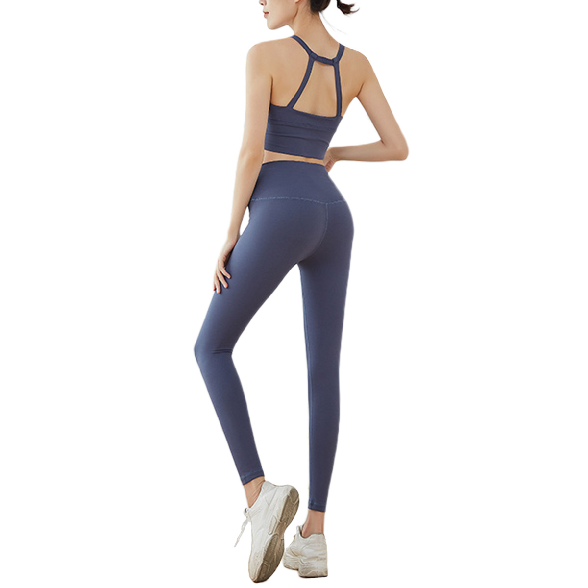 ヨガウェア セットアップ レギンス スポーツブラ カップ付き 上下セット フィットネス VeroMan |  | 02