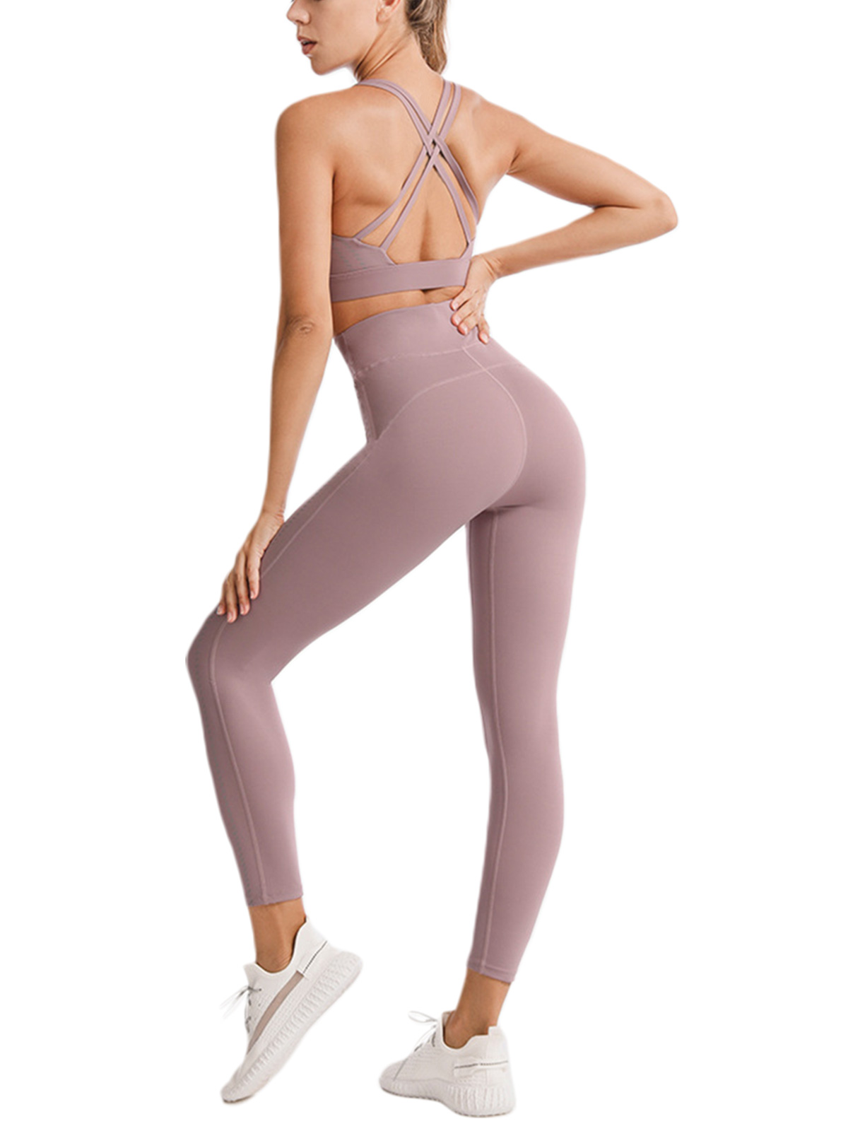 スポーツウェア レディース セットアップ スポーツブラ レギンス 吸汗