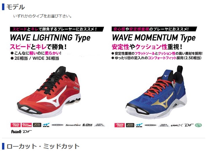 MIZUNO（ミズノ） カスタムオーダー 受注生産 バレーボールシューズ