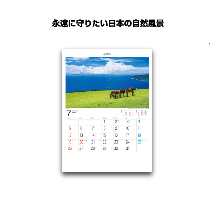 新日本カレンダー カレンダー 2026年 壁掛け フォーエバー・ジャパン