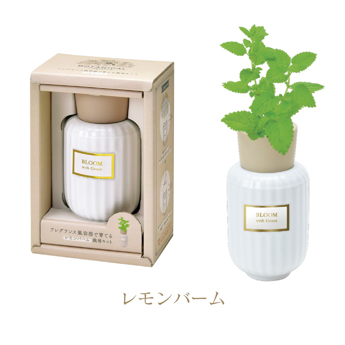 ボタニカル フレグランス ハーブ栽培 キット アロマディフューザー風