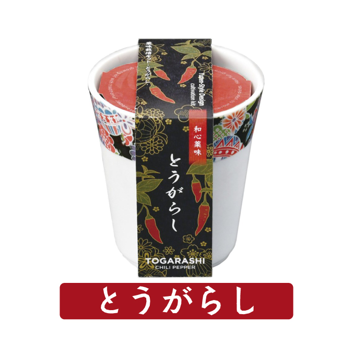 薬味栽培セット 和心薬味 美濃焼 友禅柄 三つ葉 ミツバ 紫蘇 シソ