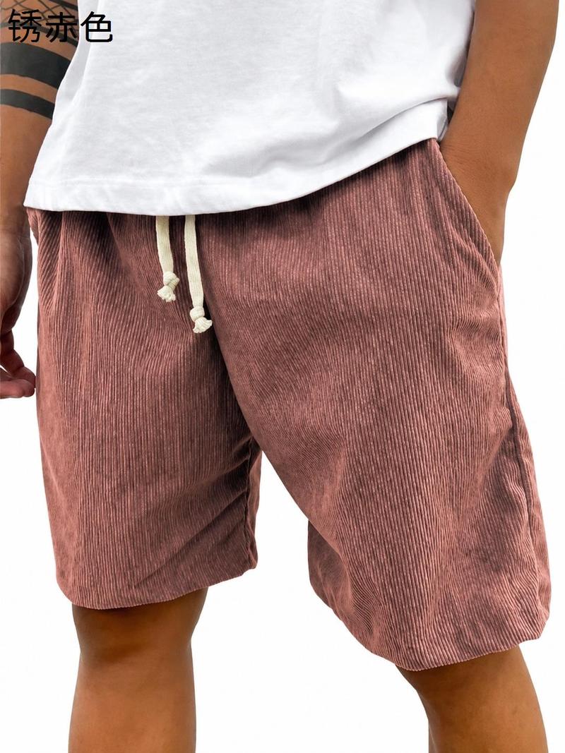 ショートパンツ メンズ ハーフパンツ コーデュロイ 短パン ゆったり