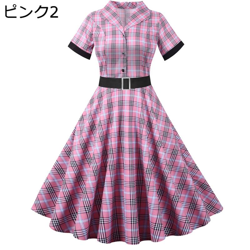 サーキュラーワンピース ロカビリー（レディースファッション