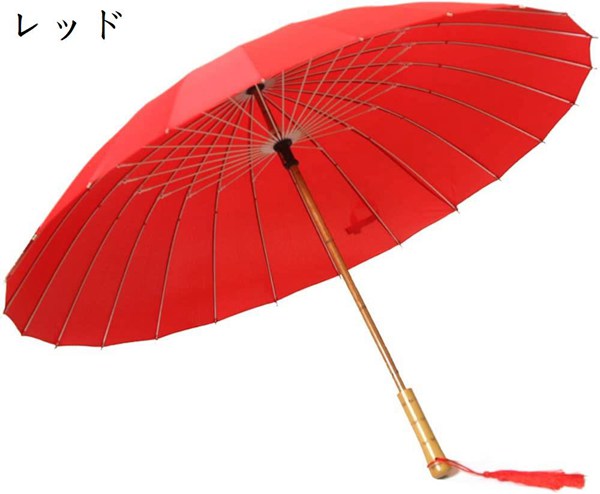 傘 和傘 長傘 雨傘 レディース メンズ 梅雨対策 晴雨兼用 番傘 16本骨傘 全て超高強度グラスファイバー材質 頑丈 折れにくい 超撥水｜jinichirosasaki｜05