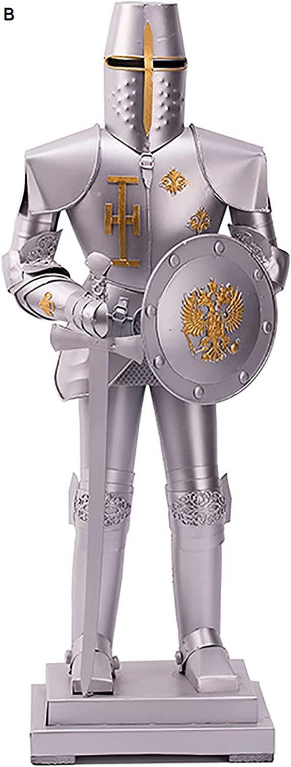 ⭐️西洋甲冑 騎士像 ナイト 中世 騎士 彫像 彫刻 ヨーロッパ置物 インテリア Amazon.co.jp: 西洋甲冑鎧 中世騎士 ギャビン卿 壁彫刻 西洋置物