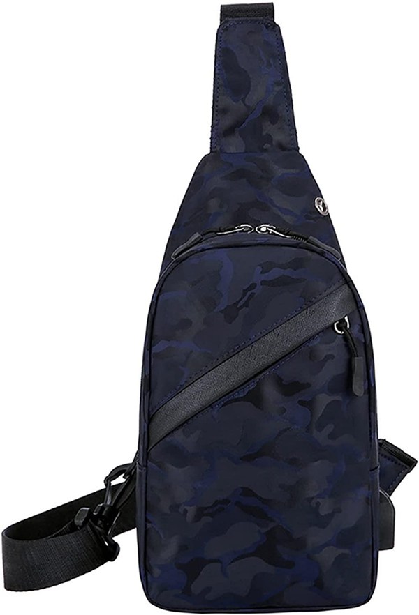 ボディバッグ メンズ 胸前 男性用 胸のバッグ カジュアル ワン