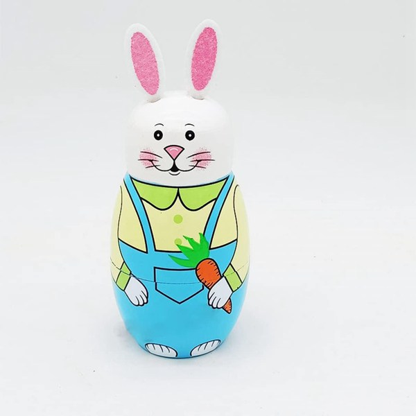 Amazon | 白木マトリョーシカ 3個組 7cm [ロシア製
