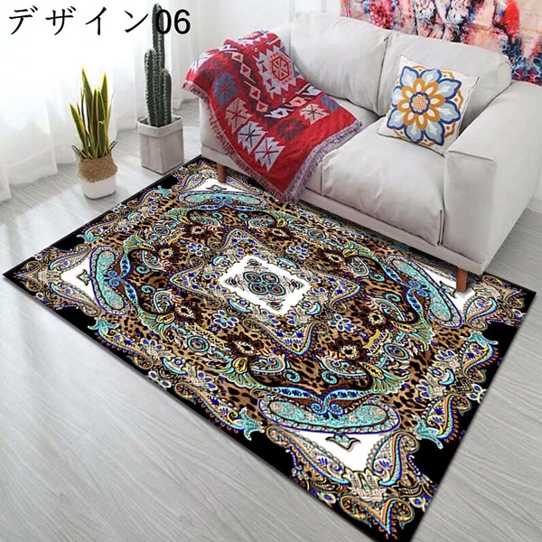 オリエンタル柄 ラグ（ラグ、マットサイズ：140cm×200cm）の商品一覧