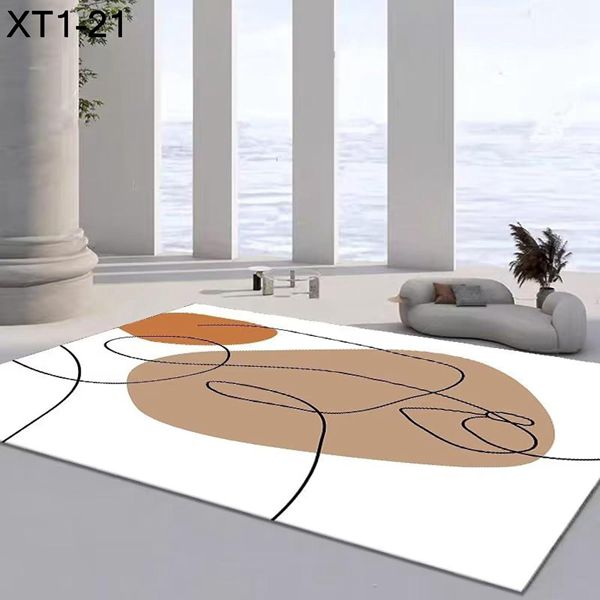 カーペット 夏用 ラグマット 滑り止め付き絨毯 おしゃれ北欧西海岸 長方形160x230CM 約2畳 3畳 4畳 掃除容易オールシーズン |  | 21