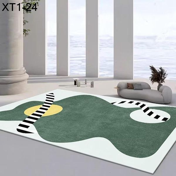 カーペット 夏用 ラグマット 滑り止め付き絨毯 おしゃれ北欧西海岸 長方形160x230CM 約2畳 3畳 4畳 掃除容易オールシーズン |  | 24