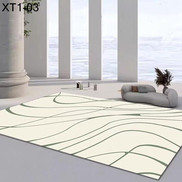 カーペット 夏用 ラグマット 滑り止め付き絨毯 おしゃれ北欧西海岸 長方形160x230CM 約2畳 3畳 4畳 掃除容易オールシーズン |  | 03