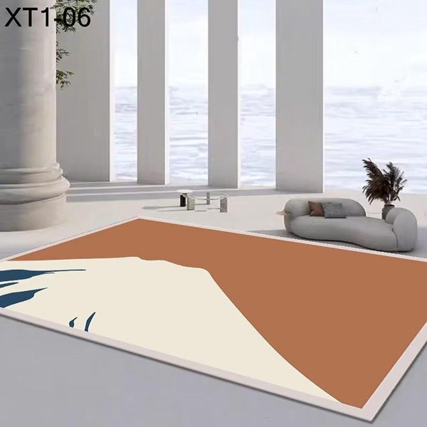 カーペット 夏用 ラグマット 滑り止め付き絨毯 おしゃれ北欧西海岸 長方形160x230CM 約2畳 3畳 4畳 掃除容易オールシーズン |  | 06