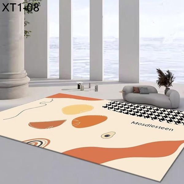 カーペット 夏用 ラグマット 滑り止め付き絨毯 おしゃれ北欧西海岸 長方形160x230CM 約2畳 3畳 4畳 掃除容易オールシーズン |  | 08