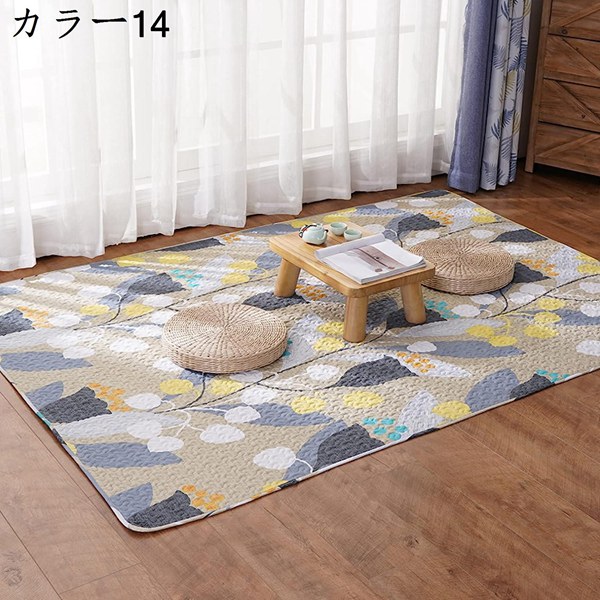 キルトラグ 70*150 綿100% 北欧 ベビーマット モダン オシャレ