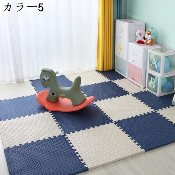 タイルカーペット テーブルセット 60*60*1.2*16 キッズ ソフト パズルマット カラー 椅子 机 テーブル チェア デスク 幼児｜jinichirosasaki｜12