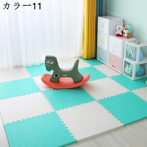 タイルカーペット テーブルセット 60*60*1.2*16 キッズ ソフト パズルマット カラー 椅子 机 テーブル チェア デスク 幼児｜jinichirosasaki｜04