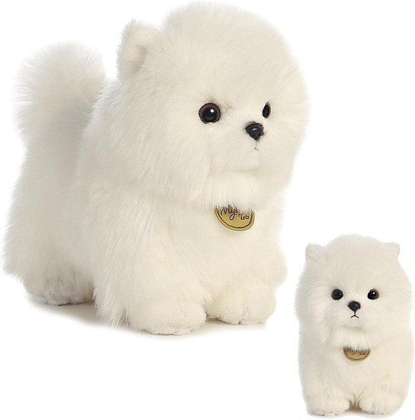 リアル犬ぬいぐるみ　子犬　わんちゃん　ポメラニアン　レトロぬいぐるみ ぬいぐるみ犬 子犬 わんちゃん ポメラニアン レトロぬいぐるみ
