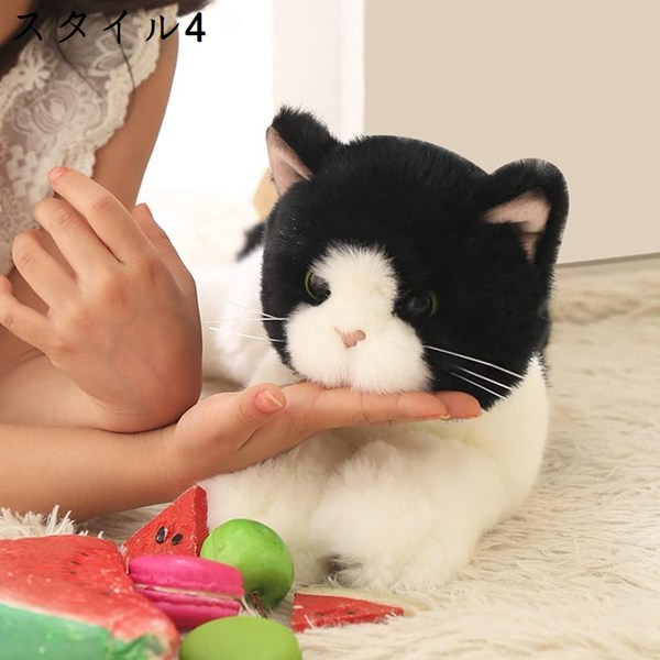 猫 ネコ ニャンコ 縫い包み 添い寝 かわいい 動物 リアル 生々しい お揃い ねむねむ ふわふわ もちもち クッション 背当たれ 抱き枕_4