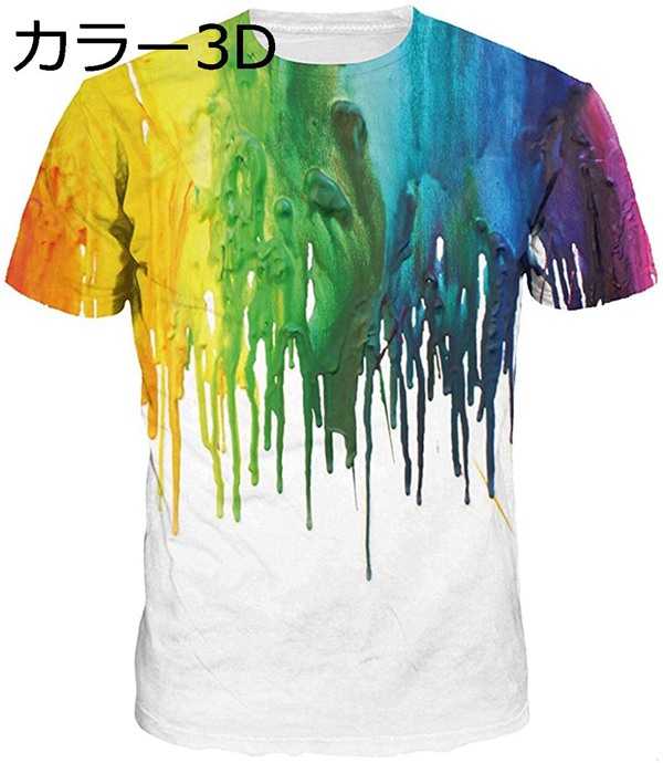 isaac morris 総柄 Tシャツ ネコ 3XL ネコ柄 3D Tシャツ メンズ 原宿系 おしゃれ 男女兼用 カジュアル