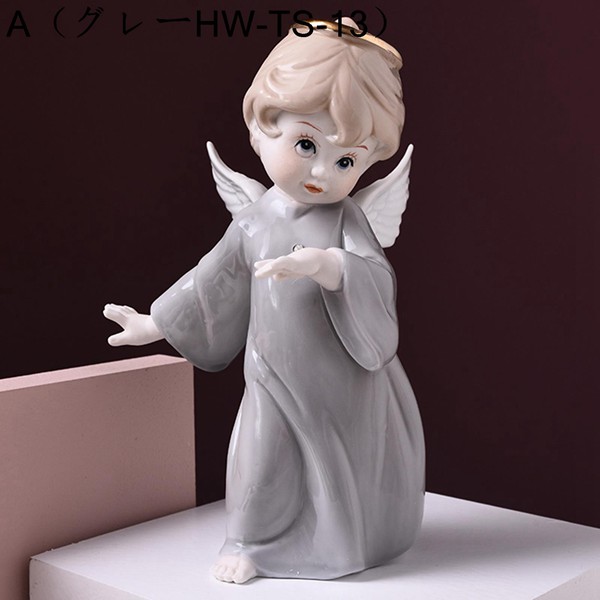 天使 置物 陶器（オブジェ、置き物）｜インテリア雑貨 | 家具
