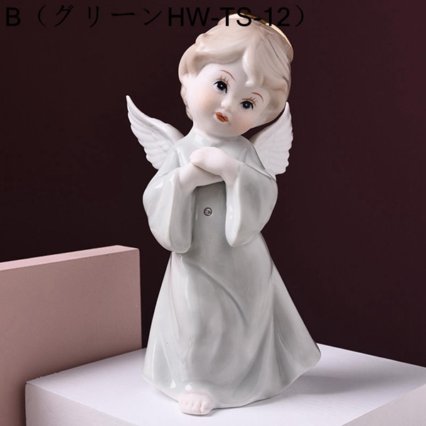 絶版 ホームオブジェ Home Lnteriors【天使】フィギュリン  陶器 楽天市場】天使 陶器の通販