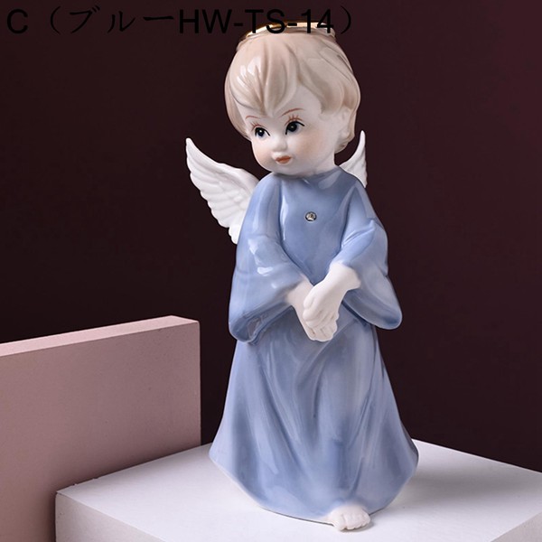 天使 置物 陶器（オブジェ、置き物）｜インテリア雑貨 | 家具