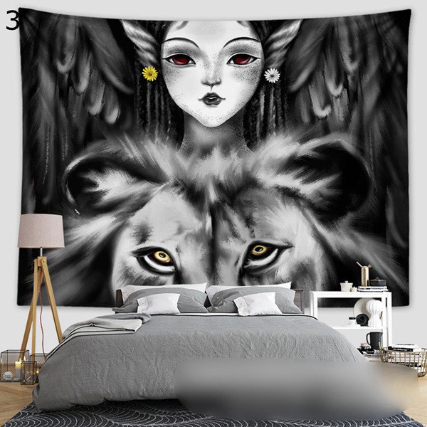 遮光 多機能 柔らかい ライオン インテリア 壁掛け タペストリー ファッション 目隠し レゲエラスタライオン 飾り用 家 壁飾り 掛け物 Hjfb3e9 佐々木 通販 Yahoo ショッピング