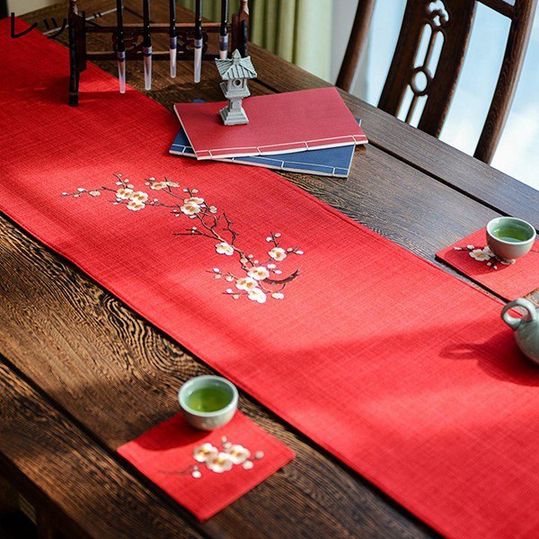 テーブルランナー センターテーブルクロス 刺繍 中国風 キッチンとリビングルーム おしゃれ 良い手触り 厚く食卓飾り リビング おもてなし  :wiixc37e71730b7:佐々木 通販 