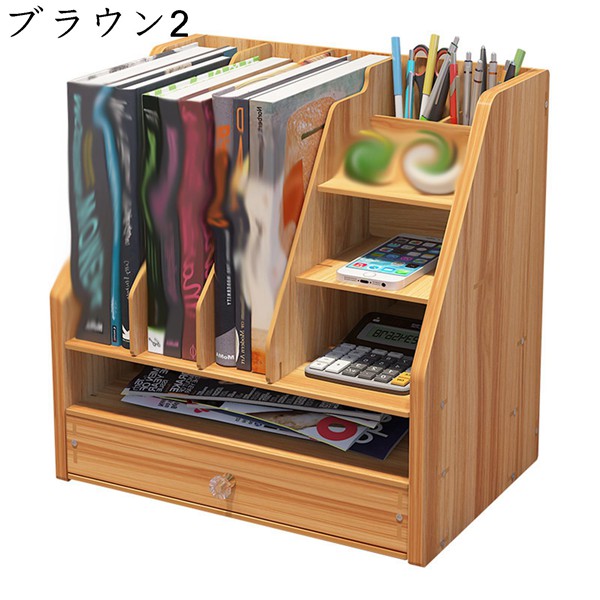 デスク上置き棚 整理整頓 ホーム/オフィス用/家庭生活用 ペン
