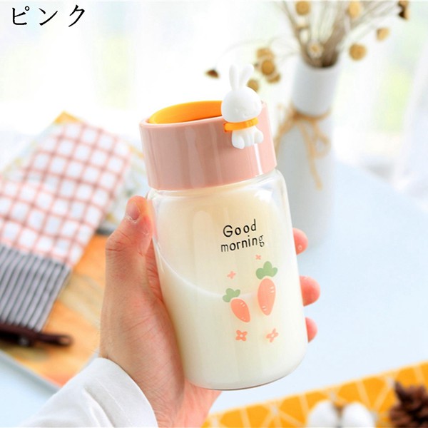 クリアガラス カバー付き ミア ガラス フーテッドジャー ウィズ リッド