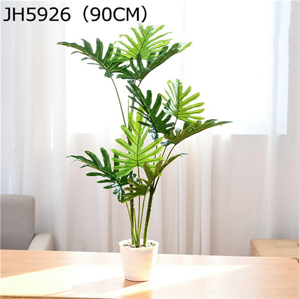 インテリア用 人工観葉植物 大型 60/90cm モンステラ フェイクグリーン 鉢植え 耐久性 水やり不要 ナチュラル ウエディング 玄関  :xhyx0946e55c9f3:佐々木 - 通販 - Yahoo!ショッピング