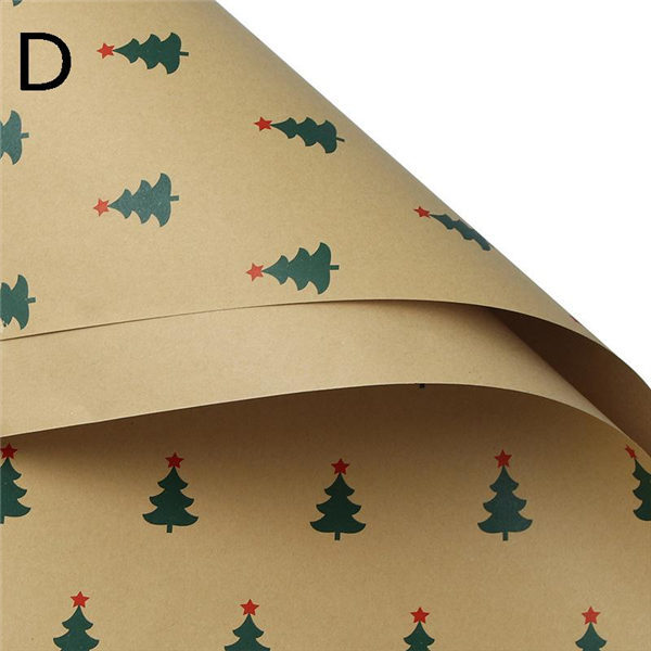 クリスマス用 ラッピングペーパー 枚入り 鹿柄 クリスマスツリー柄 包装紙 梱包紙 厚手 Diy手作り クラフトペーパー 大きなサイズ Xhyx776ad652c8 佐々木 通販 Yahoo ショッピング