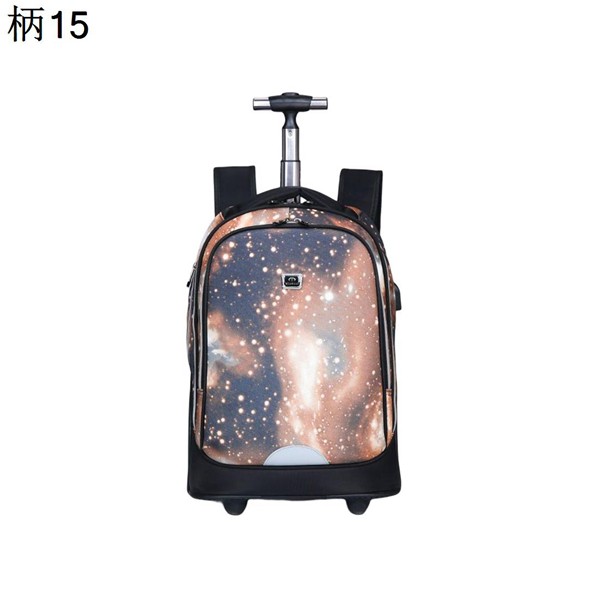 リュックキャリーケース リュックキャリー バックパック 3Dプリント 星空 迷彩 スーツケース 3WAY 機内持ち込み トラベル ビジネス_15