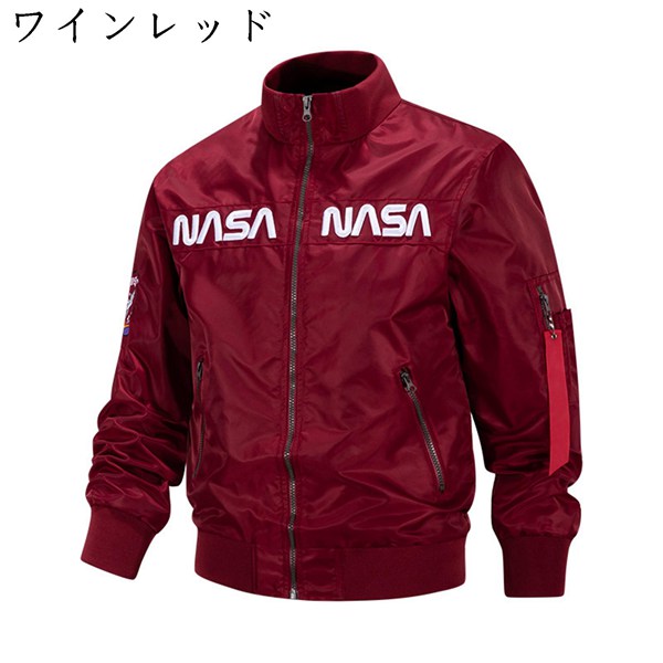 MA-1ジャケット エムエーワンジャケット メンズ フライトジャケット 大きいサイズ ジャンパー 防寒 防風 アメカジ おしゃれ NASA｜jinichirosasaki｜03