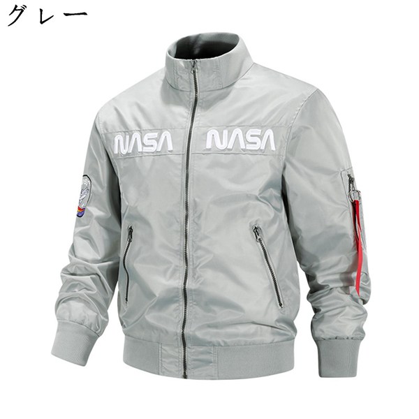 MA-1ジャケット エムエーワンジャケット メンズ フライトジャケット 大きいサイズ ジャンパー 防寒 防風 アメカジ おしゃれ NASA｜jinichirosasaki｜05