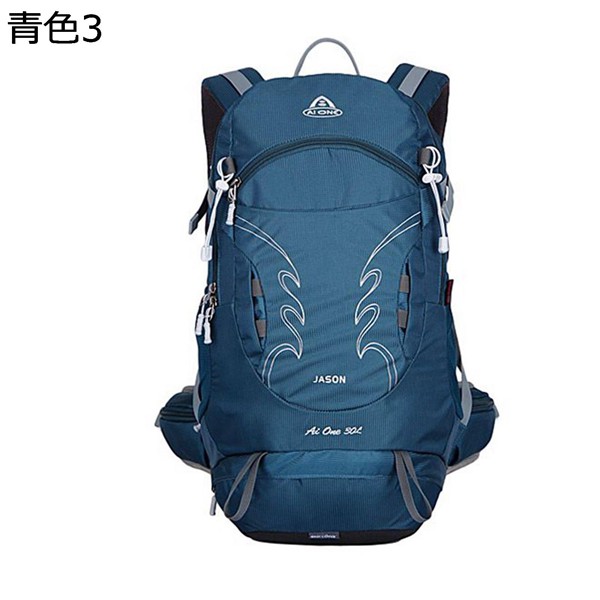 アウトドアリュック 登山バッグパック ハイキングバッグ 25L 30L レインカバー付き ザック 登山リュック サイドポケット ファスナーの画像