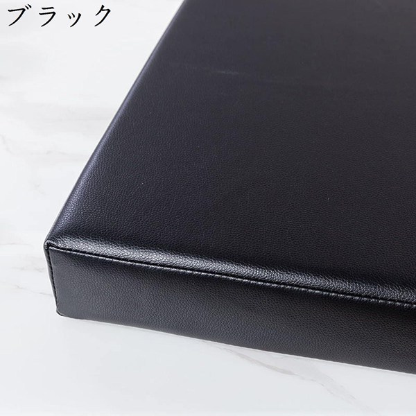 Puレザーベンチクッション屋外屋内カスタムロングチェアクッション防水快適な椅子シートパッド滑り止めスイングチェアシートマット |  | 03