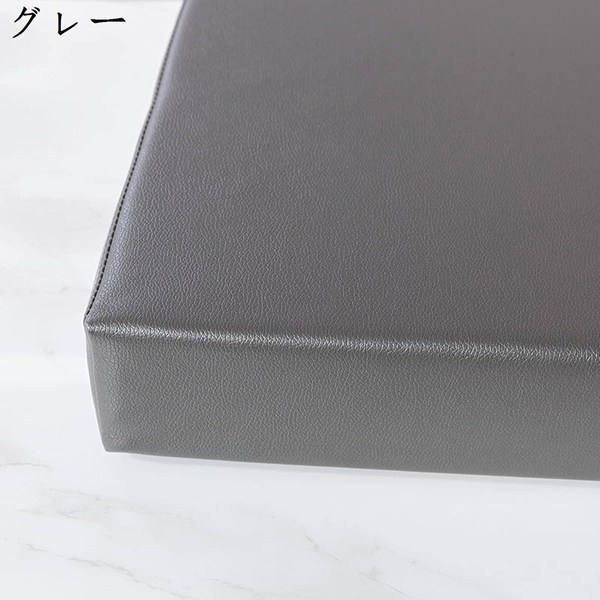 Puレザーベンチクッション屋外屋内カスタムロングチェアクッション防水快適な椅子シートパッド滑り止めスイングチェアシートマット |  | 06