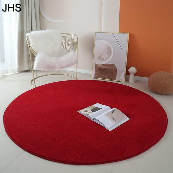 ゲーミングカーペット 円形 ラグ チェアマット 床暖房対応 無地 大判 フローリングマット ズレない 静音吸音 防汚防滑 防水 床保護 |  | 03