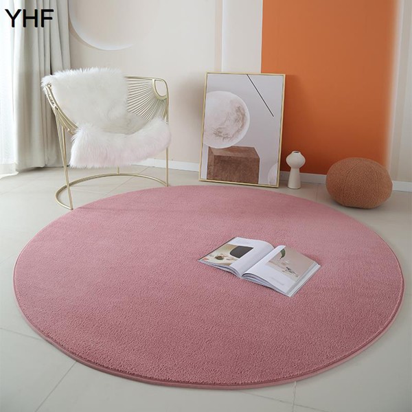 ゲーミングカーペット 円形 ラグ チェアマット 床暖房対応 無地 大判 フローリングマット ズレない 静音吸音 防汚防滑 防水 床保護 |  | 07