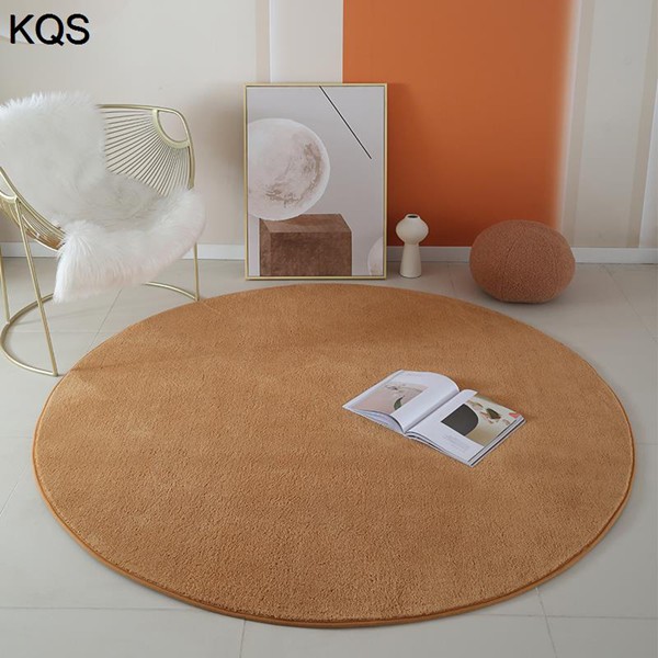 ゲーミングカーペット 円形 ラグ チェアマット 床暖房対応 無地 大判 フローリングマット ズレない 静音吸音 防汚防滑 防水 床保護 |  | 10